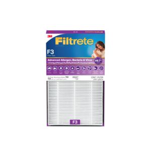 3M Filtrete F3 Allergen Reduction Filter White and Grey 3M Filtrete F3 Allergen Reduction Filter White and Grey